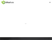 Tablet Screenshot of officetools.com